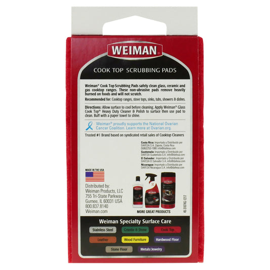 Weiman Cook Top Scrubbin (6x3EA )
