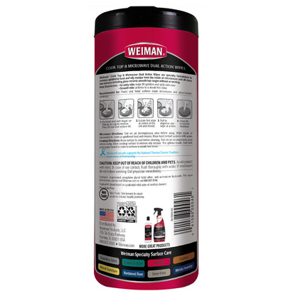 Weiman Cook Top Qk Wipes (4x30EA )