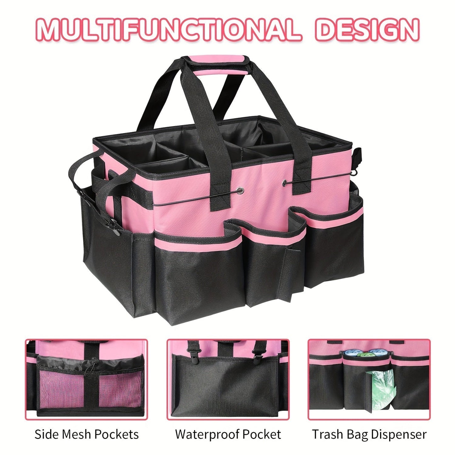Capacity Cleaning Tool Storage Bag