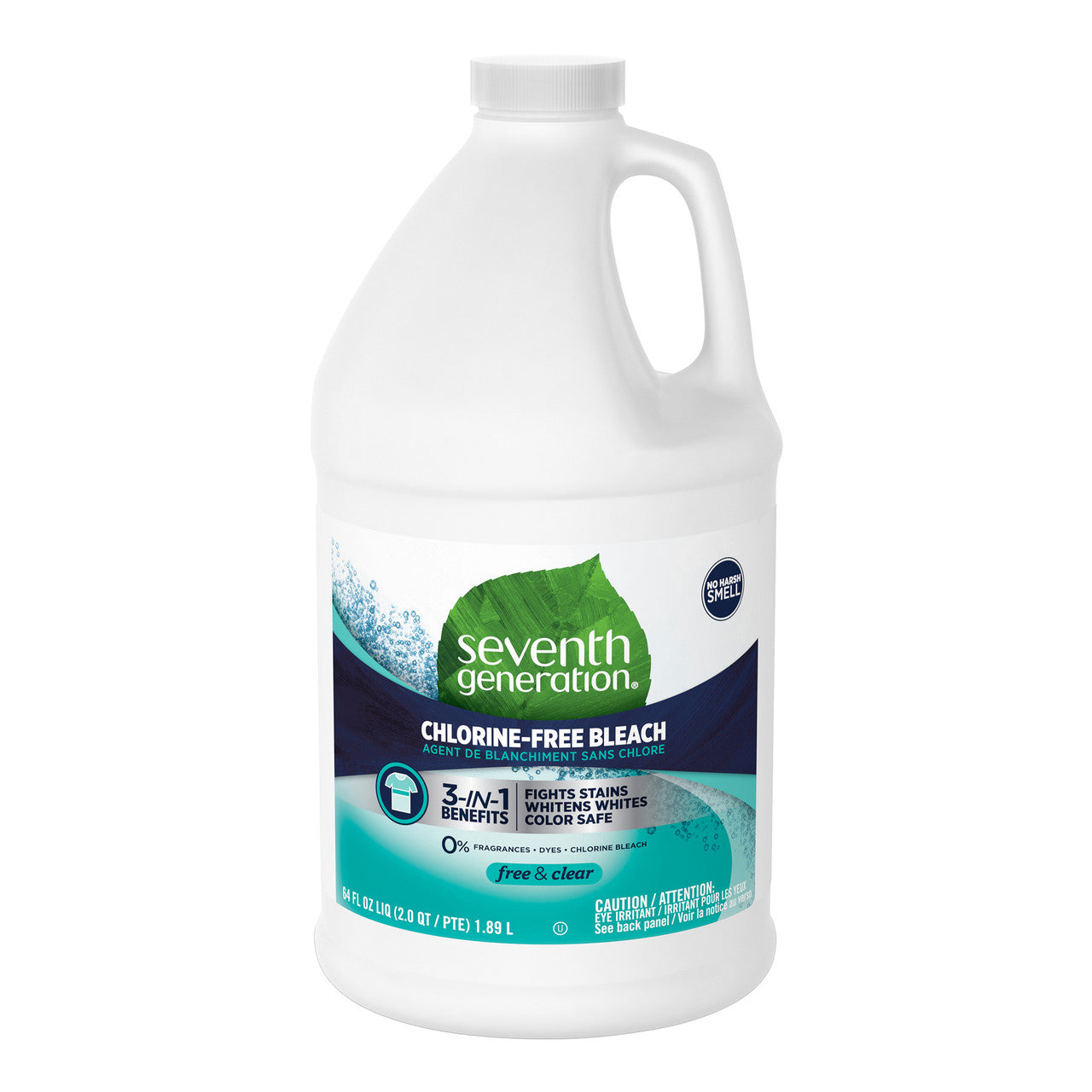 Seventh Generation Free & Clear Ultra Bleach Chlorine Free (6x64 Oz)