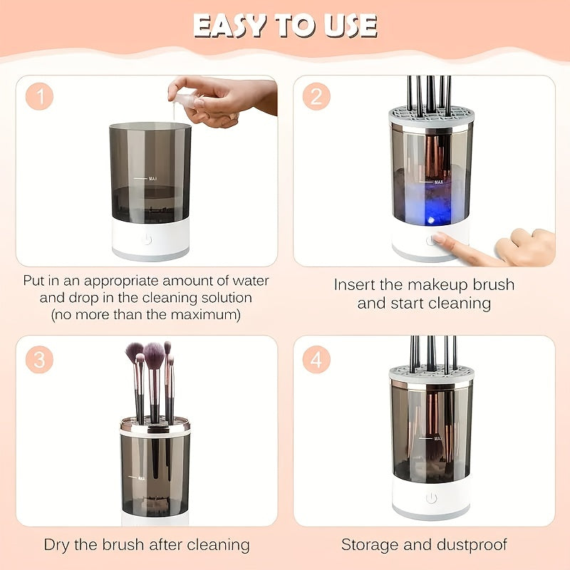 NNETM USB Electric Makeup Brush Cleaner